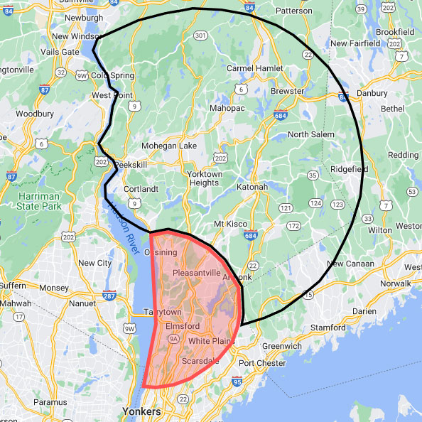 commute distance and non compete radius